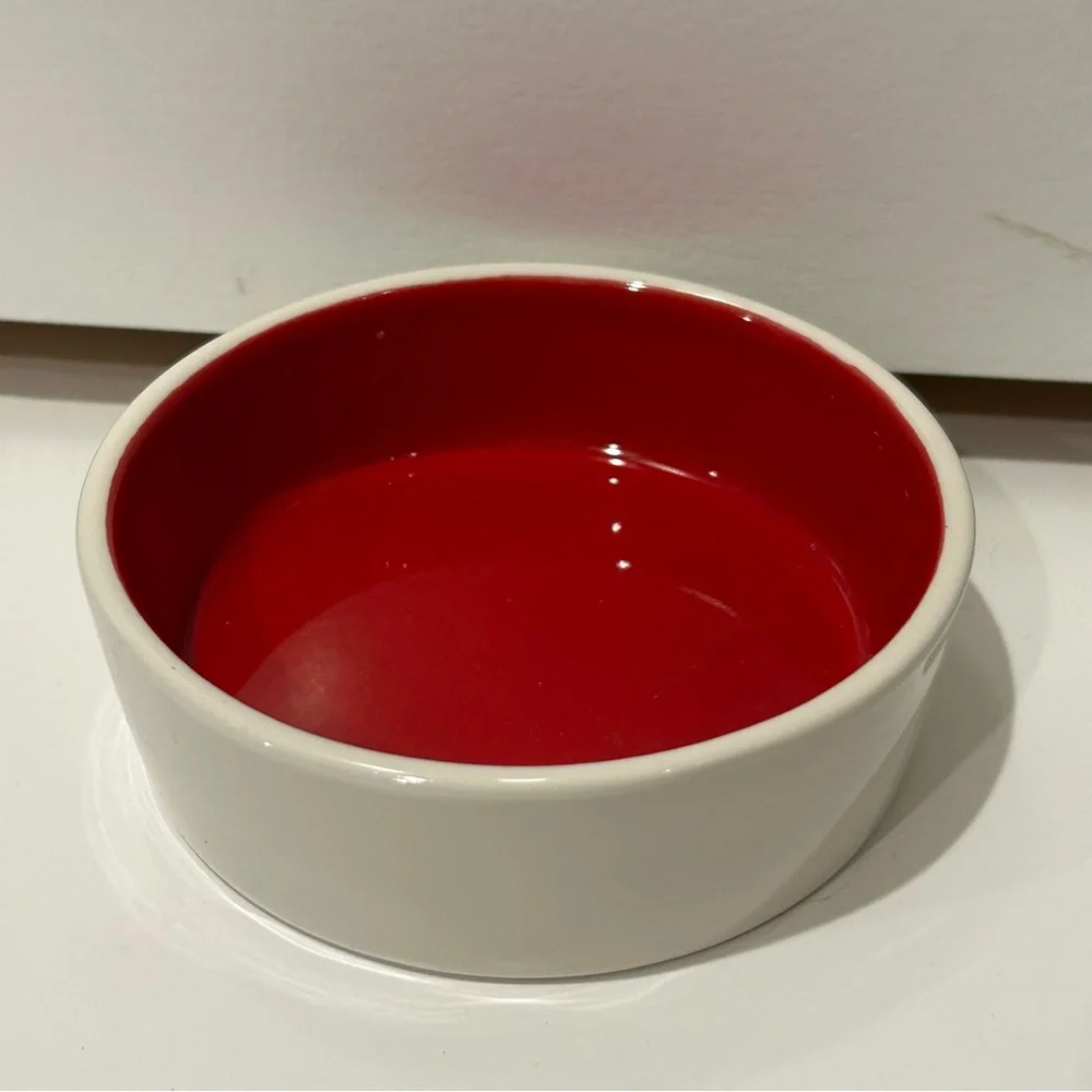 Rae Dunn Pet Bowl HO HO HO